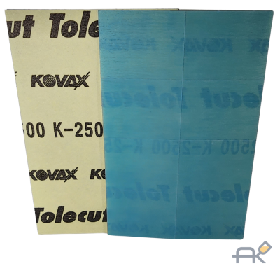 Клейкий шлифовальный лист Tolecut 29 х 35 мм KOVAX (K2500) Blue 